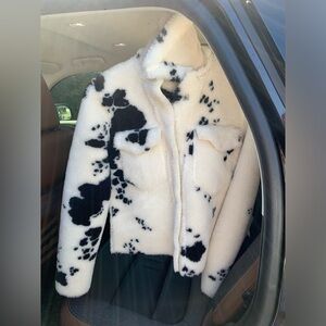 Cow Fashion Coat